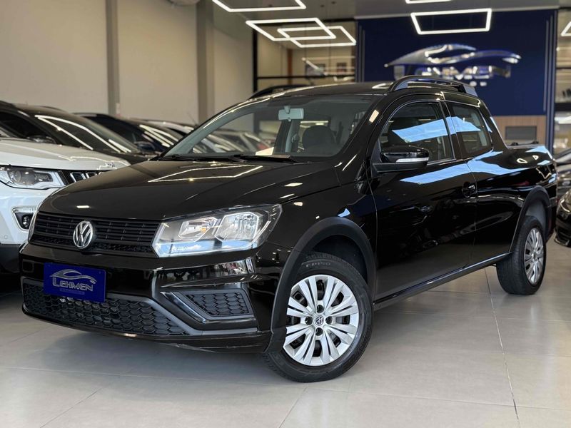 VOLKSWAGEN SAVEIRO 1.6 MSI TRENDLINE CD 8V 2016/2017 LEHMEN VEÍCULOS VENÂNCIO AIRES / Carros no Vale