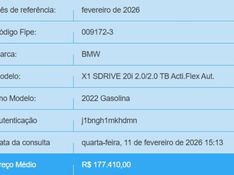 BMW X1 2.0 16V TURBO ACTIVEFLEX SDRIVE20I GP 4P AUTOMÁTICO 2021/2022 BETIOLO NOVOS E SEMINOVOS LAJEADO / Carros no Vale