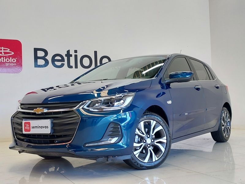 Chevrolet ONIX 1.0 TURBO FLEX PREMIER AUTOMÁTICO 2022/2023 BETIOLO NOVOS E SEMINOVOS LAJEADO / Carros no Vale