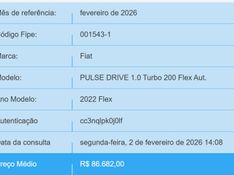Fiat PULSE 1.0 TURBO 200 FLEX DRIVE CVT 2022/2022 BETIOLO NOVOS E SEMINOVOS LAJEADO / Carros no Vale