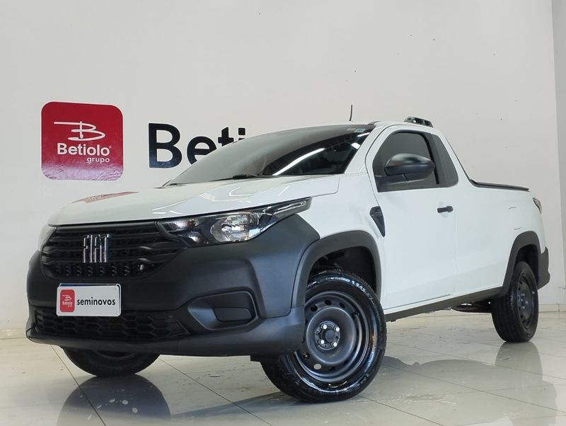 Fiat STRADA 1.4 FIRE FLEX ENDURANCE CS MANUAL 2023/2023 BETIOLO NOVOS E SEMINOVOS LAJEADO / Carros no Vale