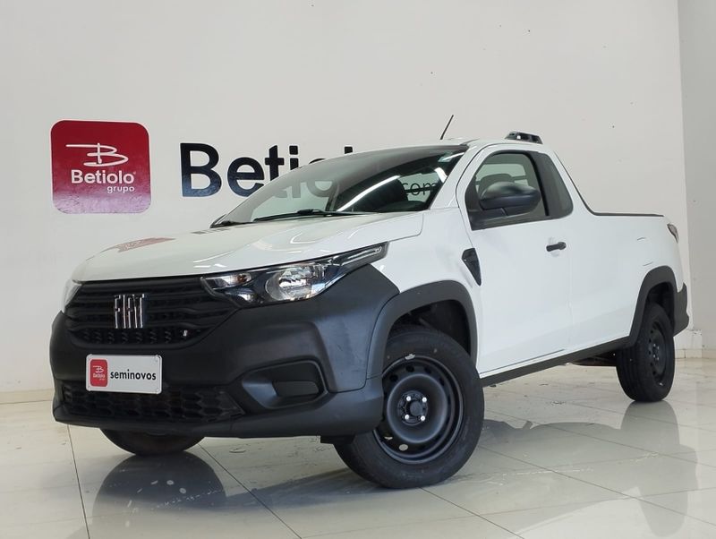 Fiat STRADA 1.4 FIRE FLEX ENDURANCE CS MANUAL 2023/2023 BETIOLO NOVOS E SEMINOVOS LAJEADO / Carros no Vale