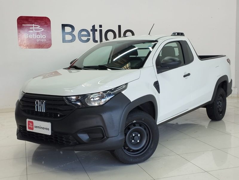 Fiat STRADA 1.4 FIRE FLEX ENDURANCE CS MANUAL 2023/2023 BETIOLO NOVOS E SEMINOVOS LAJEADO / Carros no Vale