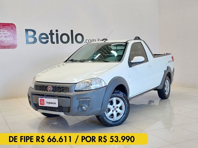 Fiat STRADA 1.4 MPI FREEDOM CS 8V FLEX 2P MANUAL 2019/2020 BETIOLO NOVOS E SEMINOVOS LAJEADO / Carros no Vale