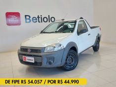 Fiat STRADA 1.4 MPI HARD WORKING CS 8V FLEX 2P MANUAL 2017/2018 BETIOLO NOVOS E SEMINOVOS LAJEADO / Carros no Vale