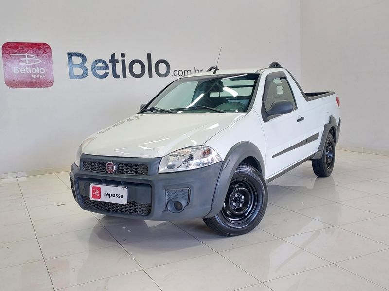 Fiat STRADA 1.4 MPI HARD WORKING CS 8V FLEX 2P MANUAL 2017/2018 BETIOLO NOVOS E SEMINOVOS LAJEADO / Carros no Vale