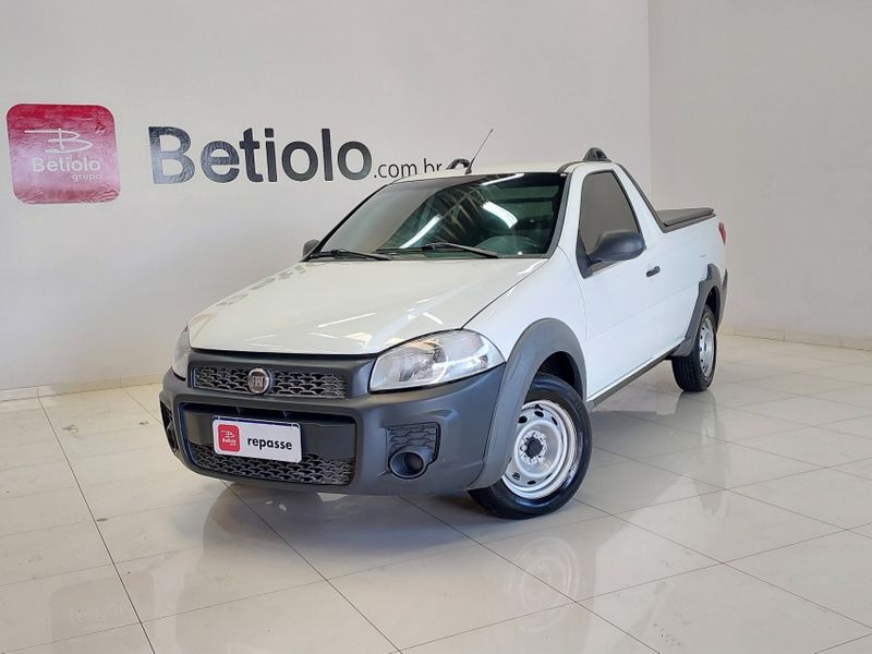 Fiat STRADA 1.4 MPI HARD WORKING CS 8V FLEX 2P MANUAL 2018/2018 BETIOLO NOVOS E SEMINOVOS LAJEADO / Carros no Vale
