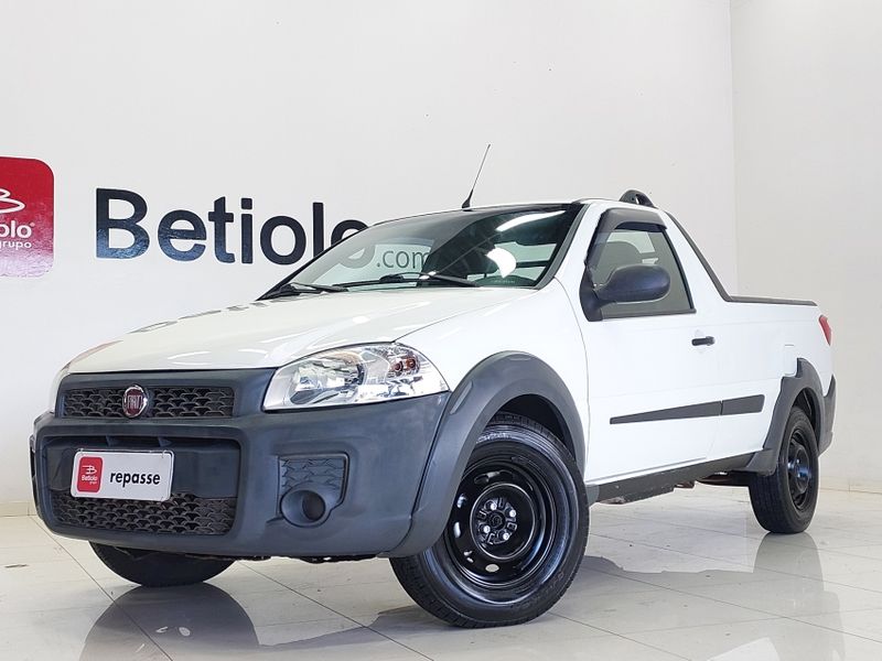 Fiat STRADA 1.4 MPI HARD WORKING CS 8V FLEX 2P MANUAL 2017/2018 BETIOLO NOVOS E SEMINOVOS LAJEADO / Carros no Vale