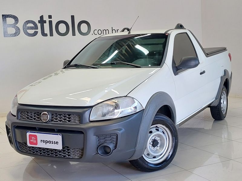 Fiat STRADA 1.4 MPI HARD WORKING CS 8V FLEX 2P MANUAL 2018/2018 BETIOLO NOVOS E SEMINOVOS LAJEADO / Carros no Vale