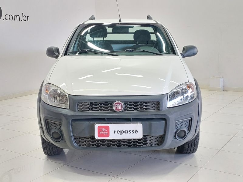 Fiat STRADA 1.4 MPI HARD WORKING CS 8V FLEX 2P MANUAL 2017/2018 BETIOLO NOVOS E SEMINOVOS LAJEADO / Carros no Vale