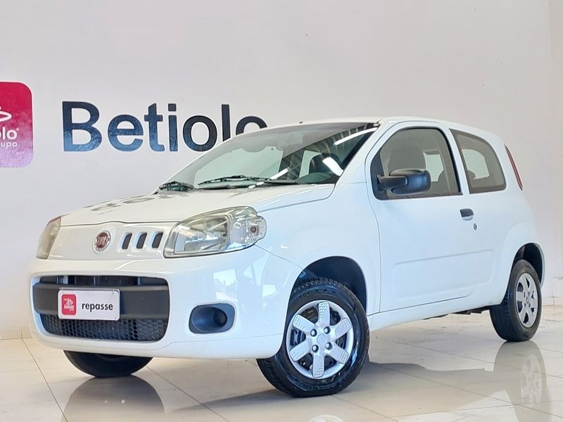 Fiat UNO 1.0 EVO VIVACE 8V FLEX 2P MANUAL 2013/2014 BETIOLO NOVOS E SEMINOVOS LAJEADO / Carros no Vale