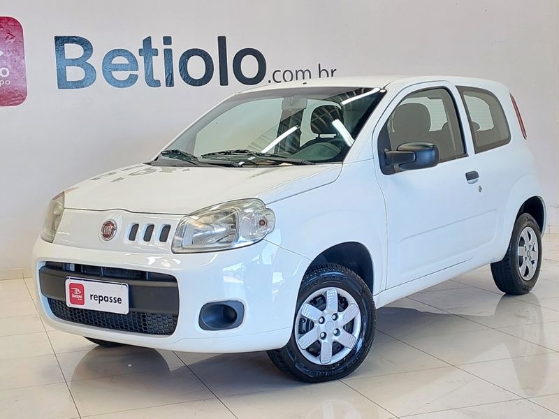 Fiat UNO 1.0 EVO VIVACE 8V FLEX 2P MANUAL 2013/2014 BETIOLO NOVOS E SEMINOVOS LAJEADO / Carros no Vale