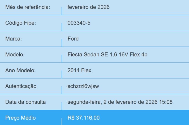 Ford FIESTA 1.6 SE SEDAN 16V FLEX 4P MANUAL 2013/2014 BETIOLO NOVOS E SEMINOVOS LAJEADO / Carros no Vale