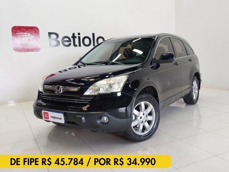 Honda CR-V 2.0 LX 4X2 16V GASOLINA 4P AUTOMÁTICO 2008/2008 BETIOLO NOVOS E SEMINOVOS LAJEADO / Carros no Vale
