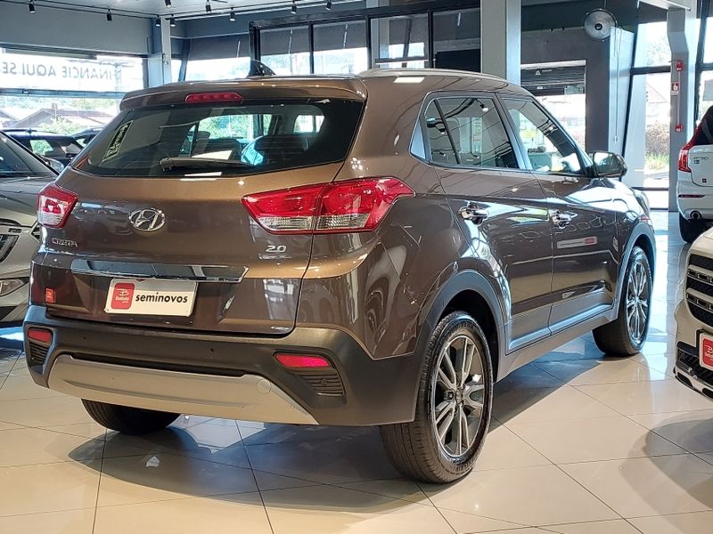 Hyundai CRETA 2.0 16V FLEX PRESTIGE AUTOMÁTICO 2017/2017 BETIOLO NOVOS E SEMINOVOS LAJEADO / Carros no Vale