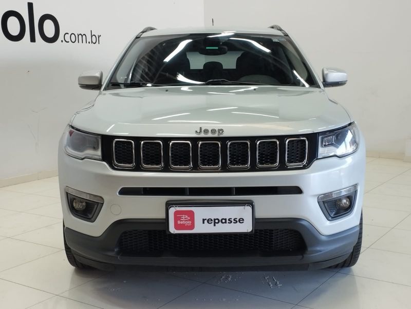 JEEP COMPASS 2.0 16V FLEX LONGITUDE AUTOMÁTICO 2018/2018 BETIOLO NOVOS E SEMINOVOS LAJEADO / Carros no Vale