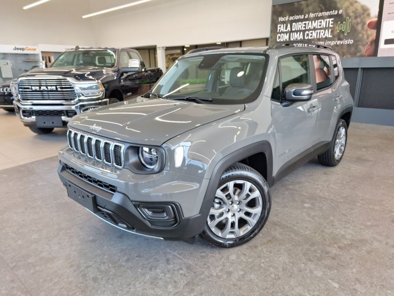 JEEP RENEGADE 1.3 T270 TURBO FLEX LONGITUDE AT6 2025/2026 BETIOLO NOVOS E SEMINOVOS LAJEADO / Carros no Vale