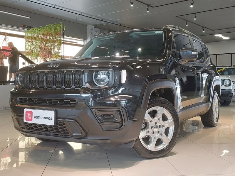 JEEP RENEGADE 1.3 T270 TURBO FLEX SPORT AT6 2022/2022 BETIOLO NOVOS E SEMINOVOS LAJEADO / Carros no Vale
