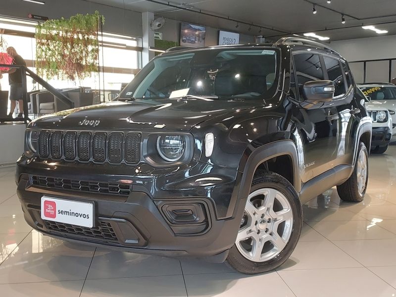 JEEP RENEGADE 1.3 T270 TURBO FLEX SPORT AT6 2022/2022 BETIOLO NOVOS E SEMINOVOS LAJEADO / Carros no Vale