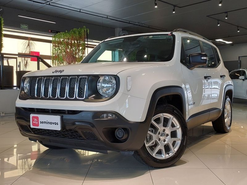 JEEP RENEGADE 1.8 16V FLEX SPORT 4P AUTOMÁTICO 2020/2021 BETIOLO NOVOS E SEMINOVOS LAJEADO / Carros no Vale