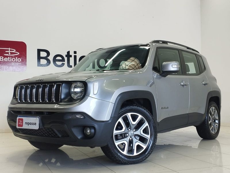 JEEP RENEGADE 2.0 16V TURBO DIESEL LONGITUDE 4P 4X4 AUTOMÁTICO 2018/2019 BETIOLO NOVOS E SEMINOVOS LAJEADO / Carros no Vale
