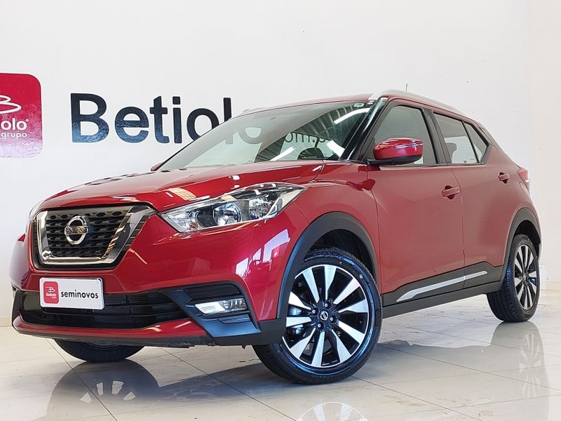 Nissan KICKS 1.6 16V FLEXSTART SV 4P XTRONIC 2018/2018 BETIOLO NOVOS E SEMINOVOS LAJEADO / Carros no Vale