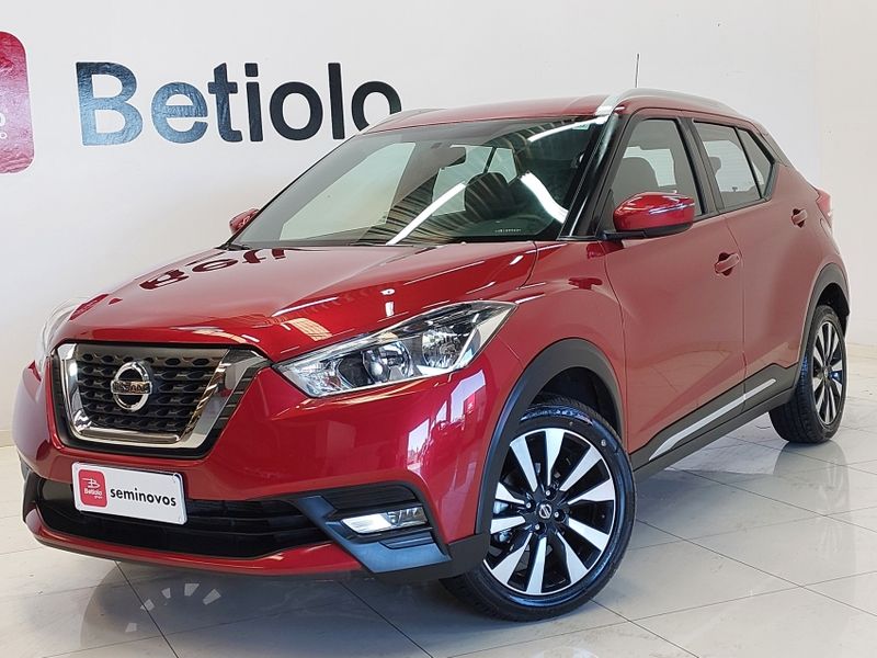 Nissan KICKS 1.6 16V FLEXSTART SV 4P XTRONIC 2018/2018 BETIOLO NOVOS E SEMINOVOS LAJEADO / Carros no Vale