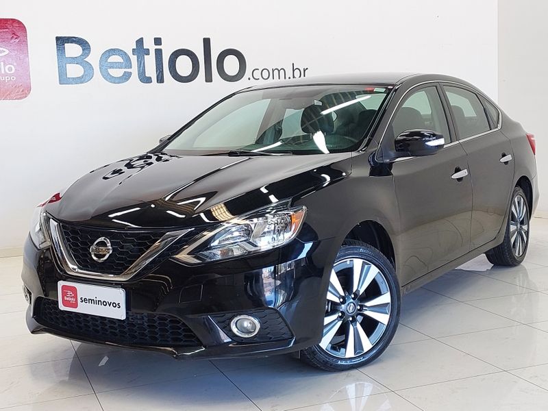 Nissan SENTRA 2.0 SV 16V FLEXSTART 4P AUTOMÁTICO 2018/2019 BETIOLO NOVOS E SEMINOVOS LAJEADO / Carros no Vale