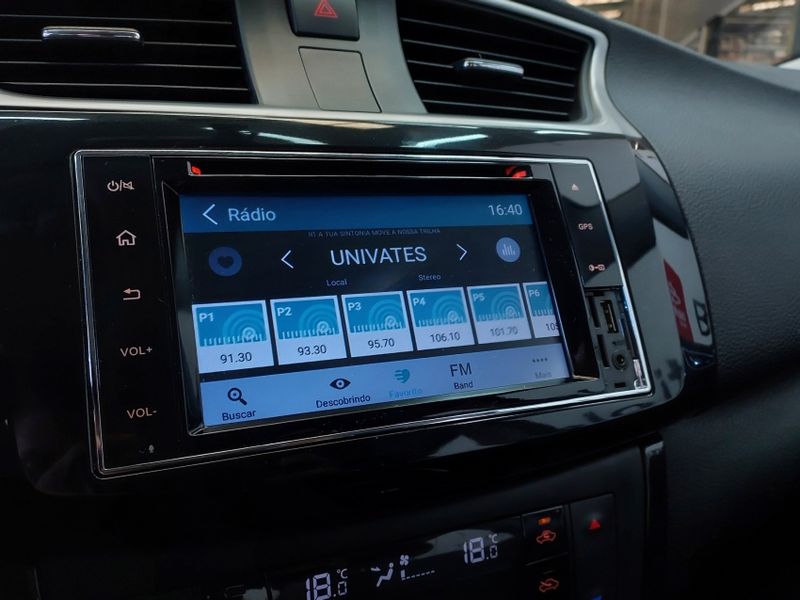 Nissan SENTRA 2.0 SV 16V FLEXSTART 4P AUTOMÁTICO 2018/2019 BETIOLO NOVOS E SEMINOVOS LAJEADO / Carros no Vale