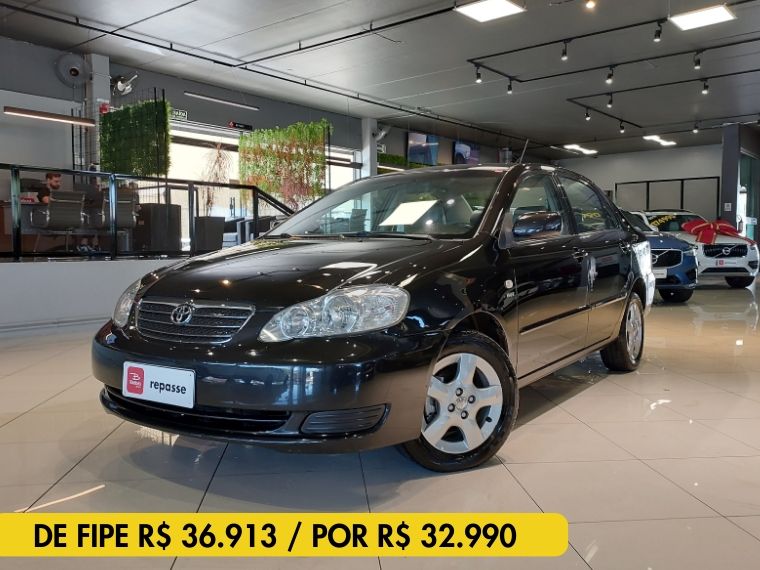 Toyota COROLLA 1.8 XEI 16V FLEX 4P MANUAL 2005/2005 BETIOLO NOVOS E SEMINOVOS LAJEADO / Carros no Vale