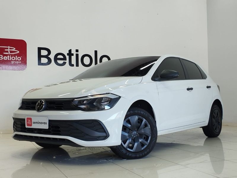 Volkswagen POLO 1.0 MPI TRACK MANUAL 2024/2025 BETIOLO NOVOS E SEMINOVOS LAJEADO / Carros no Vale