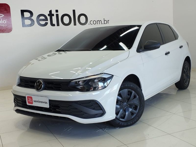Volkswagen POLO 1.0 MPI TRACK MANUAL 2024/2025 BETIOLO NOVOS E SEMINOVOS LAJEADO / Carros no Vale
