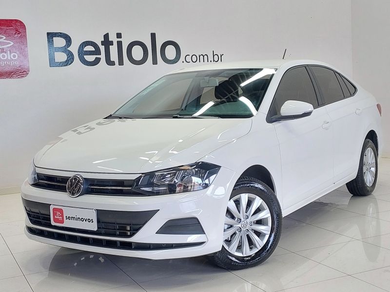 Volkswagen VIRTUS 1.6 MSI TOTAL FLEX MANUAL 2021/2022 BETIOLO NOVOS E SEMINOVOS LAJEADO / Carros no Vale