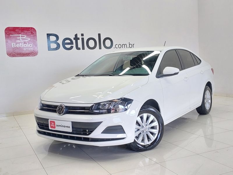 Volkswagen VIRTUS 1.6 MSI TOTAL FLEX MANUAL 2021/2022 BETIOLO NOVOS E SEMINOVOS LAJEADO / Carros no Vale
