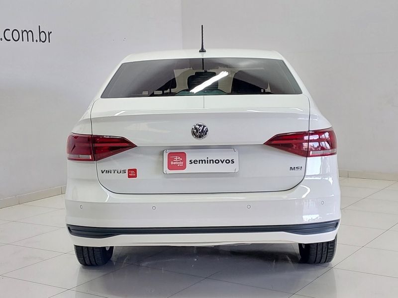 Volkswagen VIRTUS 1.6 MSI TOTAL FLEX MANUAL 2021/2022 BETIOLO NOVOS E SEMINOVOS LAJEADO / Carros no Vale