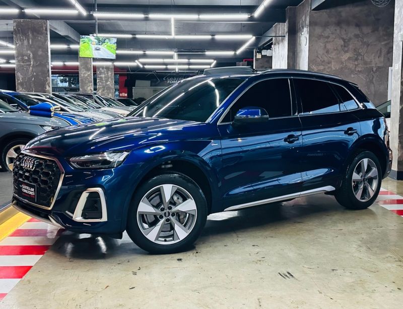 Audi Q5 2.0 45 TFSI GASOLINA S-LINE QUATTRO S TRONIC 2023/2023 CASTELLAN E TOMAZONI MOTORS CAXIAS DO SUL / Carros no Vale