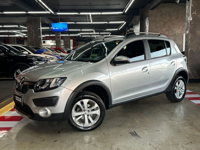 Renault SANDERO 1.6 16V SCE FLEX STEPWAY DYNAMIQUE MANUAL 2018/2019 CASTELLAN E TOMAZONI MOTORS CAXIAS DO SUL / Carros no Vale