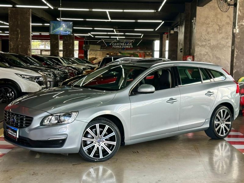 Volvo V60 2.0 T5 MOMENTUM TURBO GASOLINA 4P AUTOMÁTICO 2016/2016 CASTELLAN E TOMAZONI MOTORS CAXIAS DO SUL / Carros no Vale