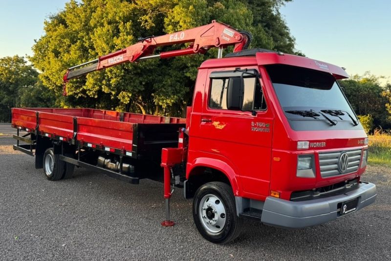 Volkswagen 8150 8-150 E Delivery Munck 2006/2006 CAMINHÕES & CAMIONETAS PASSO FUNDO / Carros no Vale