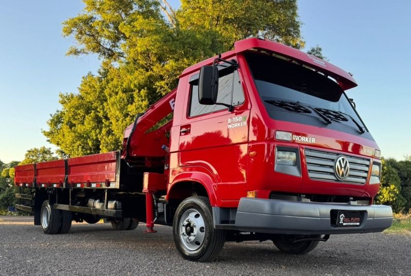 Volkswagen 8150 8-150 E Delivery Munck 2006/2006 CAMINHÕES & CAMIONETAS PASSO FUNDO / Carros no Vale