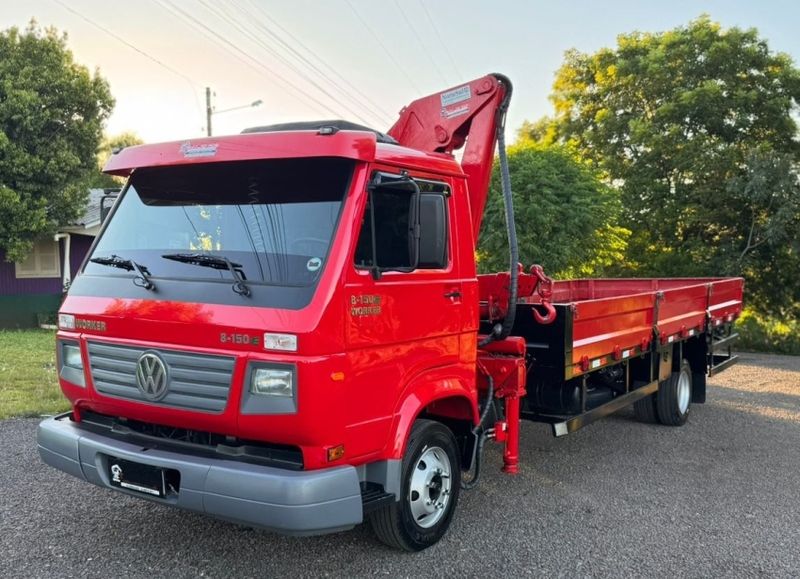 Volkswagen 8150 8-150 E Delivery Munck 2006/2006 CAMINHÕES & CAMIONETAS PASSO FUNDO / Carros no Vale
