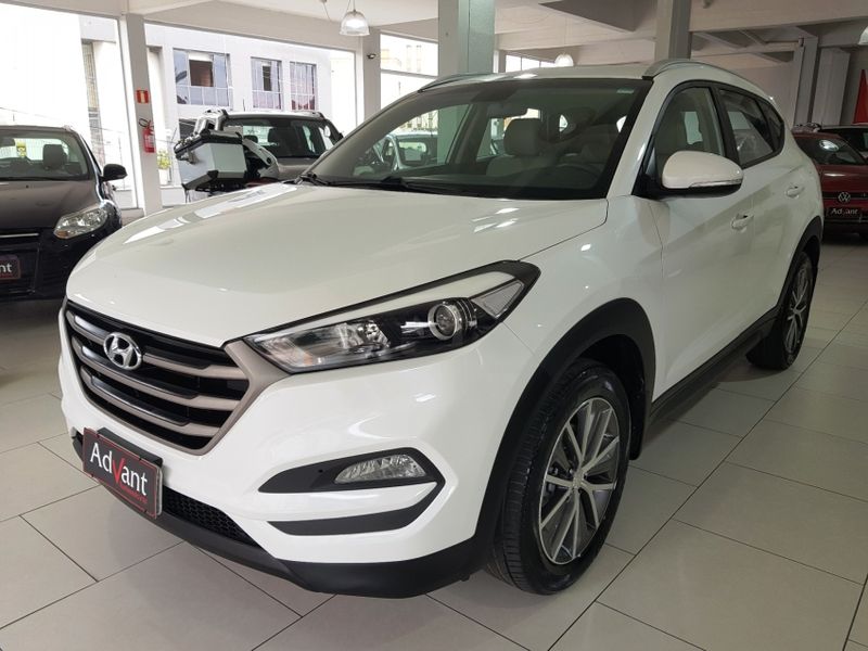 Hyundai TUCSON 1.6 16V T-GDI GASOLINA GL ECOSHIFT 2017/2018 ADVANT AUTOMÓVEIS CAXIAS DO SUL / Carros no Vale