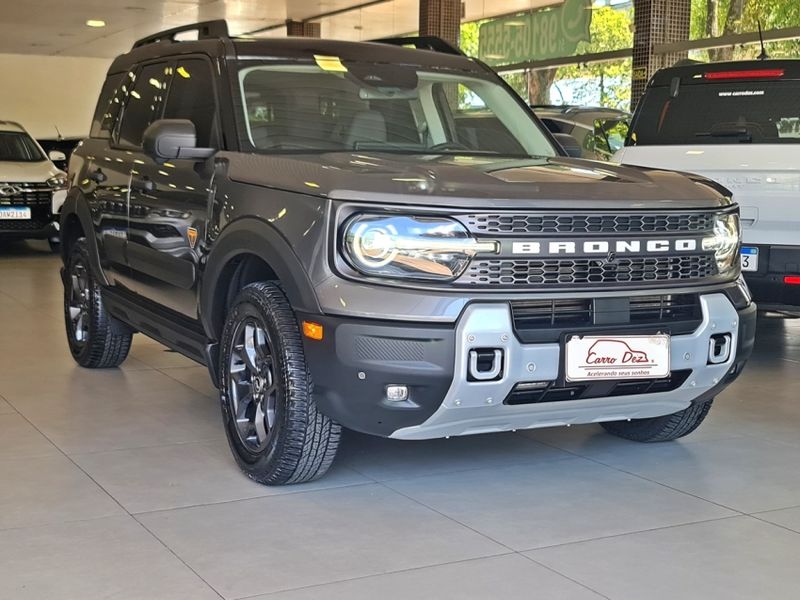 Ford BRONCO SPORT 2.0 ECOBOOST GASOLINA BADLANDS 4X4 SELECTSHIFT 2025/2025 CARRO DEZ NOVO HAMBURGO / Carros no Vale