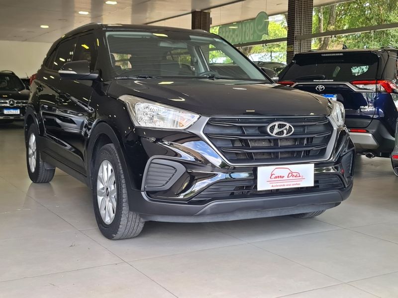 Hyundai CRETA 1.6 16V FLEX SMART AUTOMÁTICO 2019/2020 CARRO DEZ NOVO HAMBURGO / Carros no Vale