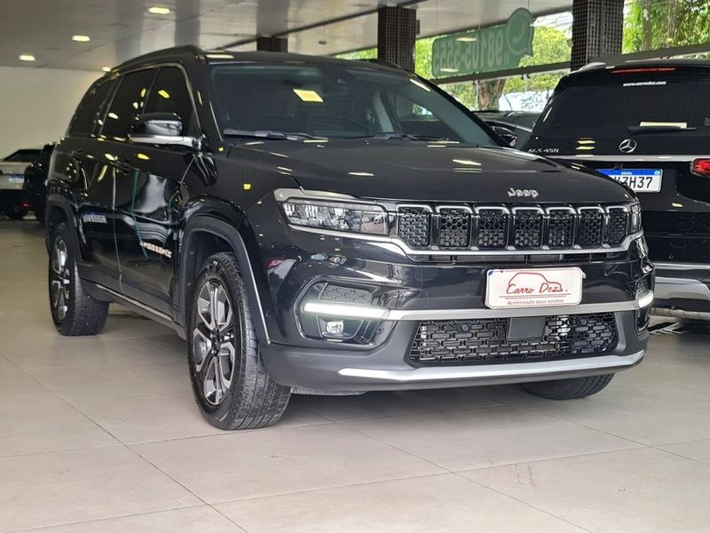 JEEP COMMANDER 1.3 T270 TURBO FLEX LIMITED AT6 2021/2022 CARRO DEZ NOVO HAMBURGO / Carros no Vale