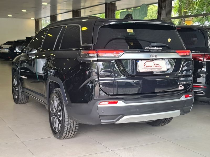 JEEP COMMANDER 1.3 T270 TURBO FLEX LIMITED AT6 2021/2022 CARRO DEZ NOVO HAMBURGO / Carros no Vale