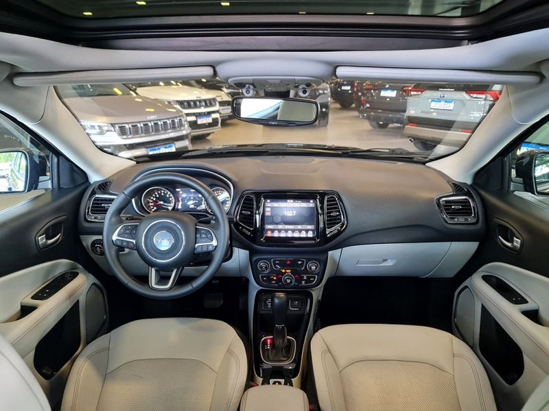 JEEP COMPASS 2.0 16V FLEX LIMITED AUTOMÁTICO 2018/2018 CARRO DEZ NOVO HAMBURGO / Carros no Vale