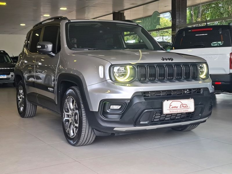 JEEP RENEGADE 1.3 T270 TURBO FLEX LONGITUDE AT6 2022/2022 CARRO DEZ NOVO HAMBURGO / Carros no Vale
