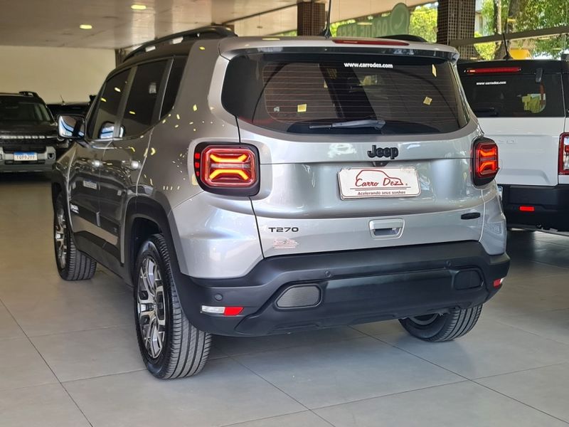 JEEP RENEGADE 1.3 T270 TURBO FLEX LONGITUDE AT6 2022/2022 CARRO DEZ NOVO HAMBURGO / Carros no Vale