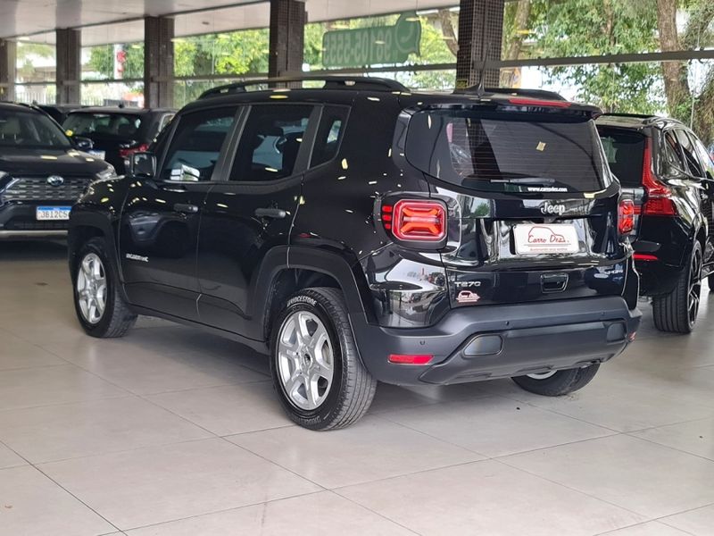 JEEP RENEGADE 1.3 T270 TURBO FLEX SPORT AT6 2023/2024 CARRO DEZ NOVO HAMBURGO / Carros no Vale